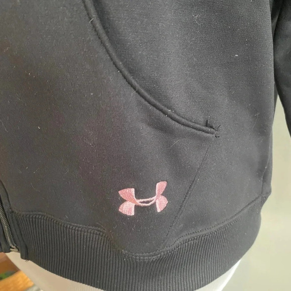 •Under Armour• Breast Cancer Full Zip Hoody EUC - Picture 3 of 7
